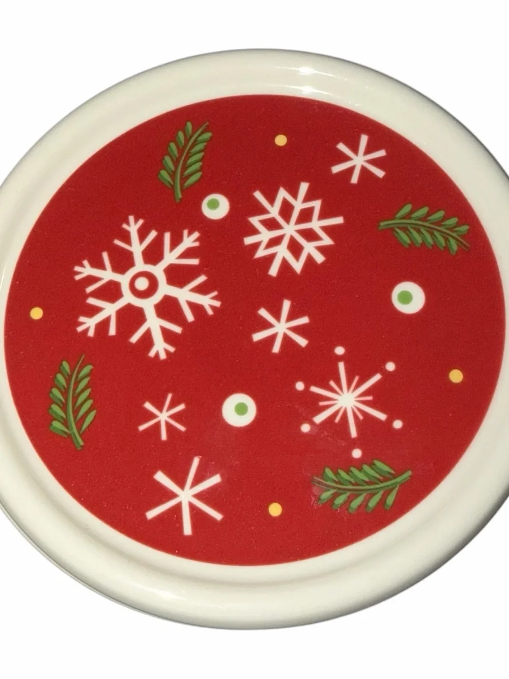 Longaberger Holiday Crock with Lid